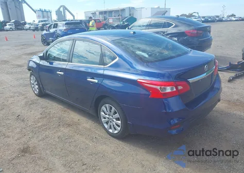 2017 Nissan Sentra Sv из США, поврежденный, VIN 3N1AB7AP3HY305399